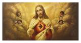 Sacred Heart of Jesus Posters by L. Crosio