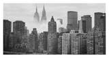 Empire and Chrysler Buildings Behind Skyline Prints