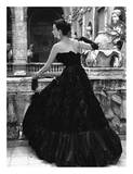 Black Evening Dress, Roma 1952 Póster por Genevieve Naylor Black Evening Dress, Roma 1952 Póster por Genevieve Naylor