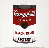Black Bean Soup Prints by Andy Warhol