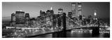 Brooklyn Bridge to Manhattan Poster van Richard Berenholtz Brooklyn Bridge to Manhattan Poster van Richard Berenholtz