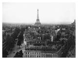 Aerial View over Paris Art