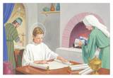 The Holy Family Art by Robert Berran