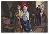 Visitation of the Blessed Virgin Mary Prints by Marvin Nye
