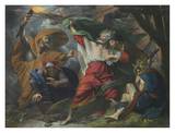 King Lear, Act III, Scene IV, Lear in the storm Prints by Benjamin West