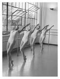 Dancers during Rehearsal II Poster van Julie Lemberger