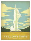 Yellowstone National Park Poster by  Anderson Design Group
