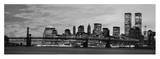 Manhattan at night Poster by Richard Berenholtz
