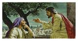 Nicodemus Visits Jesus Prints by John Walter