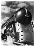 Streamlined Locomotive Art