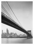 Brooklyn Bridge and Manhattan Skyline Prints by Charles Rotkin