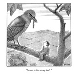 "I want to live at my dad's." - New Yorker Cartoon Premium Giclee Print by Harry Bliss