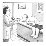 "This is the most advanced case of Surrealism I've seen." - New Yorker Cartoon Premium Giclee Print by Harry Bliss