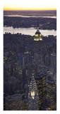 Aerial view of midtown Manhattan Prints by Cameron Davidson