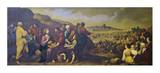 The Miracle of Fishes & Loaves Print by B.E. Murillo