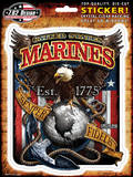 USMC Fighting Eagle Sticker Stickers
