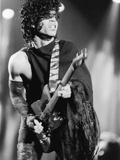 Prince, Engages the Guitar During Concert, 1984 Photographic Print by Vandell Cobb