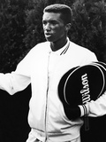 Tennis Pro Arthur Ashe, 1963. Photographic Print by Maurice Sorrell