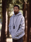 Filmmaker Spike Lee, Brooklyn Home Photographic Print by Vandell Cobb