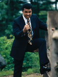 Muhammad Ali, Training Camp, July 1974 Photographic Print by Leroy Patton