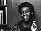 Renowned Poet Gwendolyn Brooks, May 1968, Photographic Print by Howard Simmons
