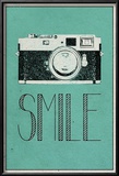 Smile Retro Camera Posters