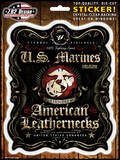USMC Fighting Spirit Sticker Stickers