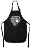 Heart - Love Different Languages Apron Apron