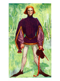 Man's Costume in Reign of Edward IV (1461- 1483) Giclee Print by Dion Clayton Calthrop