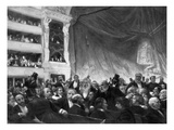 Interval at the Comedie Francaise Giclee Print by Edouard Joseph Dantan
