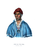 Quatawapea, or Colonel Lewis Giclee Print by Charles Bird King