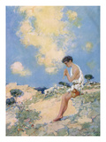 'The Little Goatherd' Lámina giclée por Dudley Hardy 'The Little Goatherd' Lámina giclée por Dudley Hardy