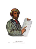 Sequoyah, or George Guess Giclee Print by Charles Bird King