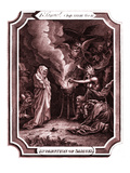 Saul Visits the Witch of Endor Giclee Print