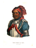 Tenskwautawaw, or 'The Prophet' Giclee Print by Charles Bird King