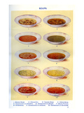 Mrs Beeton's Cookery Book - Soups Giclée-Druck