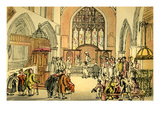 Marriage of Dr Dicky Bend Giclee Print by Thomas Rowlandson