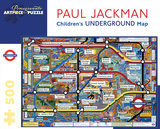 Children'S Underground Map 500 Piece Puzzle Jigsaw Puzzle
