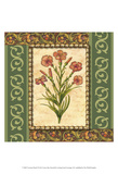 Victorian Floral I Print by Louise Max