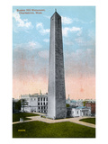 Boston: Bunker Hill Monument, Charlestown Giclee Print