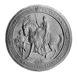 Great Seal of Queen Victoria Reproduction procédé giclée