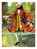 Man's Costume in Reign of George II (1727-1760) Giclee Print by Dion Clayton Calthrop