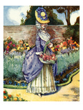 Woman's Costume in Reign of George III (1760-1820) Giclee Print by Dion Clayton Calthrop