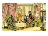 Dr Syntax Making His Will Giclee Print by Thomas Rowlandson