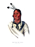 Eshtahumbah (Sleepy Eyes), a Sioux Chief Giclee Print by Charles Bird King