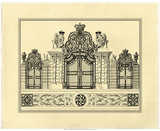 Crackled Grand Garden Gate I Prints by O. Kleiner