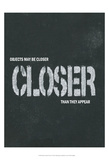 Objects May Be Closer I Posters by Andrea James