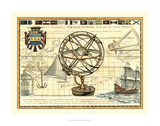 Nautical Map I Prints by Deborah Bookman