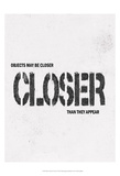 Objects May Be Closer II Affiches par Andrea James