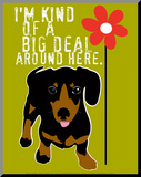 Big Deal Mounted Print by Ginger Oliphant